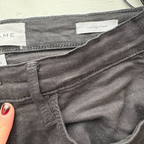 Le High Flare Frame Jeans Size 29 / 28 - Picture 6 of 10